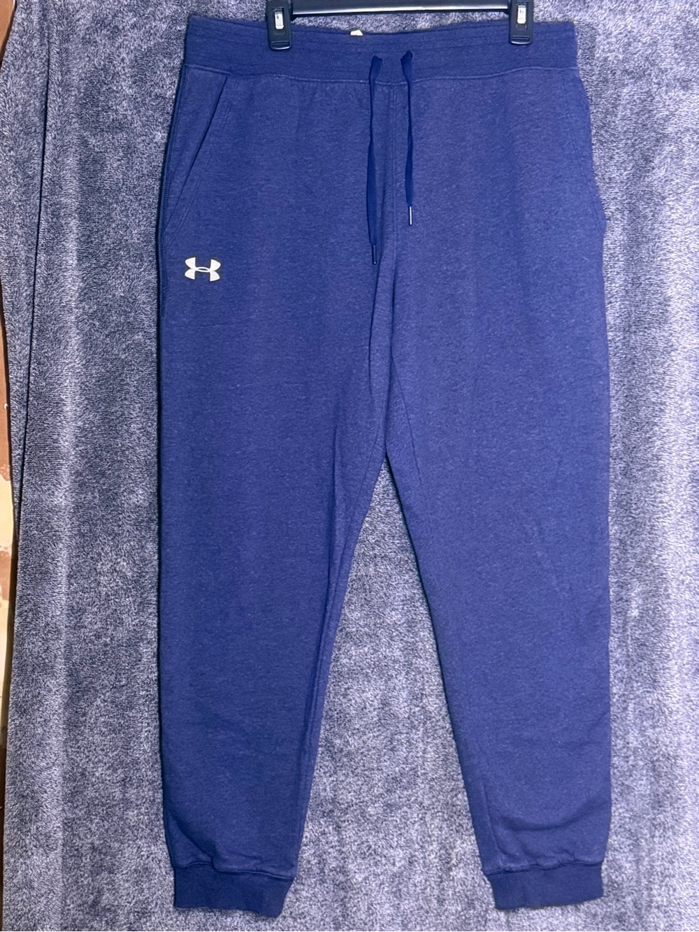 Under Armour Deep Navy Blue Logo Joggers